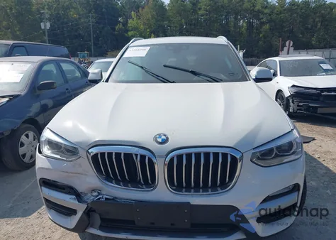 2019 BMW X3 Sdrive30I z USA, uszkodzony, nr VIN 5UXTR7C50KLF34122